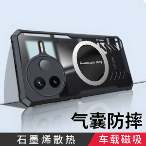 เคสซิลิโคนโปร่งใสป้องกันการตกหล่นสำหรับ Xiaomi POCO F7 pro รุ่นฮ่องกงและต่างประเทศ ป้องกันมุมเต็มพร้อมปลอกป้องกันความร้อน