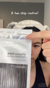 MEDIHEAL NEW Spicule Pore Tightening Mask Box - 4S ( System 1  | System 2 ) 2-Step Pore Care