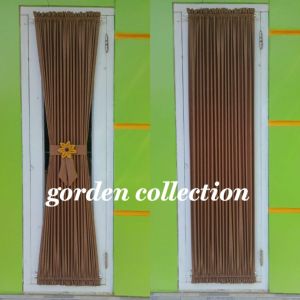 Gorden jendela aesthetic gorden kupu kupu gorden ikat pita tengah minimalis