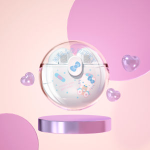 Hello Kitty Collaborative Wireless Bluetooth Earphones In-Ear Sports Style for Women Noise Reduction New Model Suitable for Apple Huawei