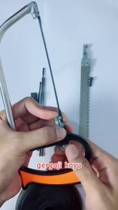 Magic Saw Gergaji Kayu Besi Pipa Multifungsi Set 3 Way Blade