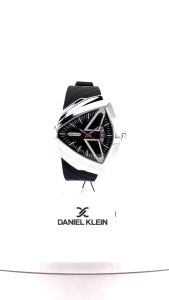 Daniel Klein Men Analog Black Silicone Watch DK.1.13859