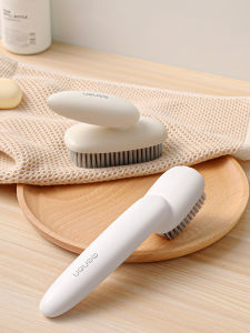 Long Handle Shoe Brush Soft Bristle for Cleaning Shoes Laundry Special Use Non-Damaging Household Multi-Function Board Brush