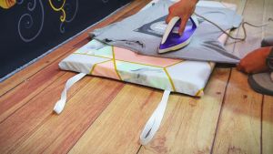 Alas Setrika Lipat Jumbo 100x50cm Tebal 3cm Tatakan Gosok Strika Motif LP