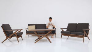 ALiST - ASTON Fabric Sofa / 1 Seater Sofa / 2 Seater Sofa / 3 Seater Sofa / Fabric Cushion / Fabric Sofa Set / Sofa Kain / 布制沙发