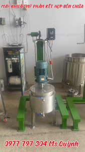 MÁY KHUẤY MỸ PHẨM QUAY TAY KẾT HỢP BỒN CHỨA - LH: 0977 797 304 Ms Quỳnh