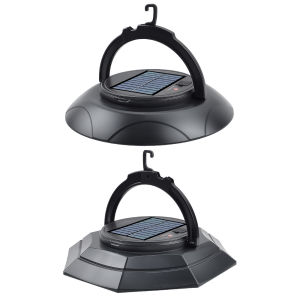[Jocestyle Mall] Hanging Solar LED Camping Lamp Rechargeable Camping Light 3 Light Modes for Outdoor Indoor Home Shed Garden