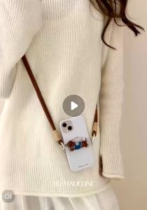 Tali Pemegang Telefon Phone Holder Strap Cute 3D Animal Adjustable Cross Body Shoulder Telephone Cover Cartoon卡通手机套绳带