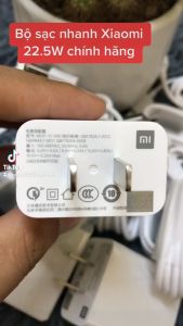 Bộ sạc nhanh Xiaomi 22.5W dây Type C và Micro - Hàng chính hãng BH 12 tháng