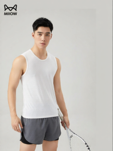MiiOW | Cotton Loose Sleeveless Underwear V-Neck Sports Vest