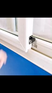 Window Bolt Sliding Window Patio Screw Door Lock Key Push Baby Child Safety Protection