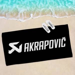 KULECHAOWAN | high performance A-AKRAPOVIC exhaust Microfiber Beach Towel Absorbent Quick dry Soft Swimming Resort Mountain Climbing Towel