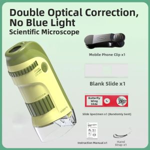 Kidzbro | Educational Handheld Microscope for Kids High Definition Observation