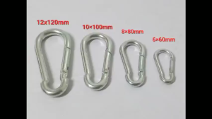 P PMC Gói 10 chiếc siêu hời khóa an toàn D4 D6 móc cài thích hợp cho mái hiên và lưới che nắng