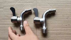 Vòi Xả Nước Vòi Hồ Bằng Inox 304 Vòi Gắn Dây Cấp Máy Giặt Ren 21 Và 27