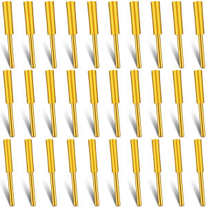 30Pcs Diamond Chainsaw Sharpener with 4.0/4.8/5.5mm Durable Chainsaw Grinding Bits Kit for Chain Saws Metal Polishing