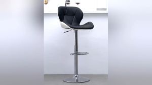 เก้าอี้บาร์หมุนได้ เก้าอี้บาร์ ปรับระดับได้ เบาะหนัง PU #เก้าอี้บาร์ Bar stools เก้าอี้บาร์ เก้าอี้บาร์สไตล์โมเดิร์น เก้าอี้  86cm เก้าอี้บาร์ สำนักงาน เก้าอี้ร้านเสริมสวย หมุนได้ 360องศา ปรับระดับได้ มีที่พิงหลังbar chair