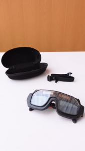 แว่นตาเชื่อมไฟฟ้า แว่นตาเชื่อมเหล็ก พลังงานแสงอาทิตย์จะหรี่แสงโดยอัตโนมัติ แว่นตาเชื่อม แว่นเชื่อม เชื่อมแว่นตาตาป้องกัน การป้องกันอย่างล้ำลึก แว่นตาช่างเชื่อม Solar Welding Glasses