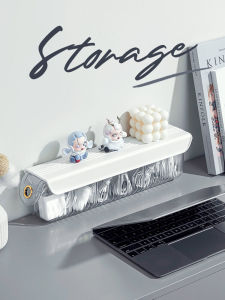 Desktop Data Cable Storage Box Mobile Phone Charger Organize Fantastic Compartment Cable Winder with Lid Cord Manager Wall-Mounted