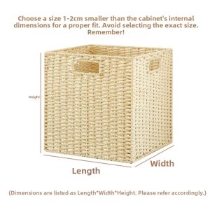 CHENHUA | Foldable Weaving Storage Box