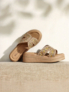Belle | Resort Style Thick Sole Ladies Flip Flops