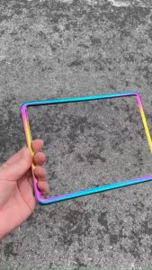 Viền Biển Cho Xe Máy Titan 7 Màu - Chống Nước Bảo Vệ Biển Số Xe – Không Rỉ Bền Đẹp