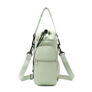 Portable Water Bottle Bag Adjustable Shoulder Strap Insulated Protective Cover Versatile Bag  Sling Bag For Outdoor