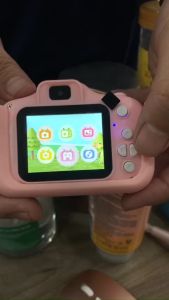 Máy chụp hình - Máy ảnh kỹ thuật số cho bé có tích hợp chơi game (Tặng kèm thẻ nhớ 32GB)
