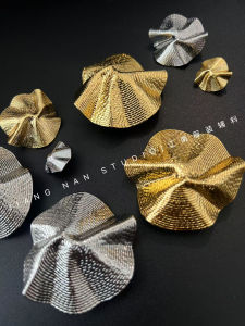 Nút Kim Loại Cao Cấp Không Đều Phong Cách Lạnh Mới Của Jiangnan Áo Khoác Len Vest Cao Cấp Nút Nút Thắt Nút Quần Áo