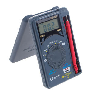 Phạm vi tự động đồng hồ điện vạn năng LCD xb866 Túi AC/DC Vôn kế