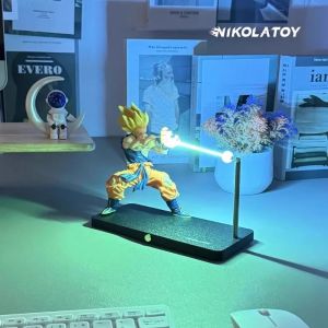 Dragon Ball Son Goku Night Light Anime Touch Kamehameha Creative Desk Decoration Cool Model Doll Boys Gifts