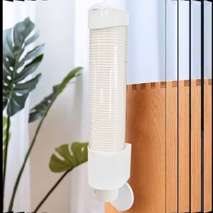 Giá đỡ ly giấy dùng một lần gắn tường chống bụi thân thiện với môi trường tiện dụng và bền-NIEVE