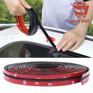 4/8 Meter Rubber Car Sealing Strip Universal Front Windshield Sunroof T-shaped Soundproof Waterproof Seal Strip
