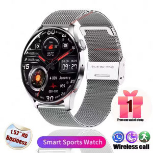 2026 New Mens Smart Watch HD Display Heart Rate Health Tracking Rings Bluetooth Calling Voice Assistant Sports Smartwatch Ht30