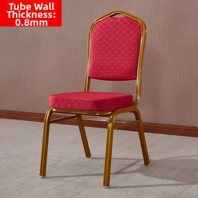 QIUZHISE | Backrest Banquet Chair Aluminium