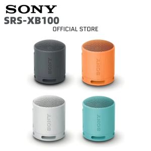 Sony SRS-XB100 Wireless Bluetooth Portable Lightweight Super-Compact Travel Speaker Extra-Durable IP67 Waterproof