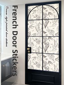 JIUYANG | French Waterproof Anti-moisture Renovation Door Sticker