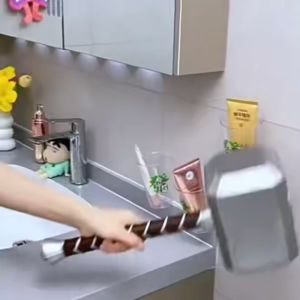 ชั้นวางของ ติดผนัง แบบถ้วยดูด กล่องเก็บของ ไม่ต้องเจาะ ใช้ได้กับ ห้องน้ำ ห้องครัว ATTCH