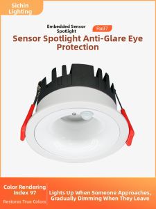 SIQIN | Embedded Induction Downlight Corridor Lamp Anti-glare