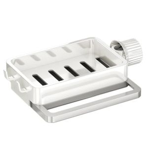 Rak Wastafel Serbaguna Holder Rak Gantung Kran Cuci Piring Dapur Kamar Mandi