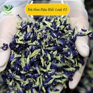 Trà Hoa Đậu Biếc Sấy Khô Nguyên Bông Chính Hãng Ngăn Ngừa Lão Hóa Gói 200gr Thảo Mộc Gama