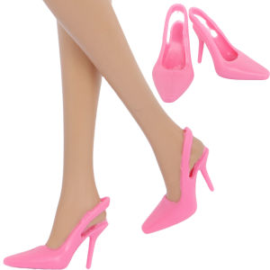 Handmade Doll Shoes 30cm High Heels Casual Shoes Long Boots Sandals Flat Bottom Slippers Girls Toy Accessories Fashion Series