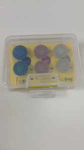 6Pcs/Set Dental Rubber Polisher Composite Resin Polishing Discs Diamond System Burs RA Dentistry Polish Wheel Spiral Flex Tools