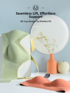 Invisible Large Size Bra Gathering No Steel Rings Reduce Underarm Fat Prevent Drooping Sports Light Support