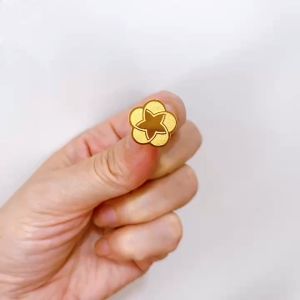 Huy hiệu cài áo BIDV đồng mạ vàng 24K - Q1 Tp.HCM