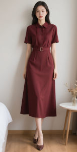 HANCHUN | Elegant Vintage Summer Dress