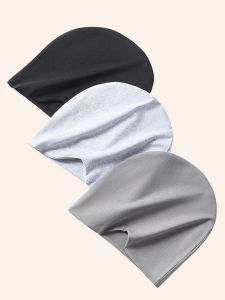 Mens Sleep Cap Nighttime Sleeping Hat Large Size Air Conditioned Windproof Warmth Head Cover Simple Style All Seasons Universal
