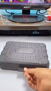 Obeng Elektrik Set Lengkap Tool Box Mesin Bor Mini Perkakas Toolkit 34 pcs Cordless Screwdriver Westin