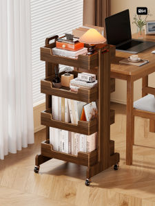 Compact Wooden Bookshelf
