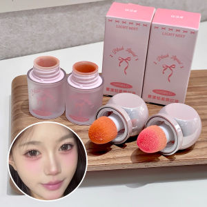 SHAQINUO Light Blush Liquid Moisturizing Mirror Vitality Moisturizing Whitening Brightening Natural Rouge
